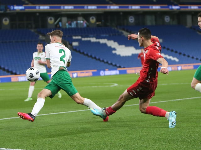 Action and celebrations as Worthing take on Bognor Regis Town in the Sussex Senior Cup final at the Amex Stadium - and win 8-7 on penalties