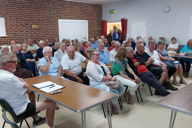 Middleton-on-Sea Parish Council Planning Meeting, August 16, Jubilee Hall, Residents Objecting to 67 Ancton Lane Homes