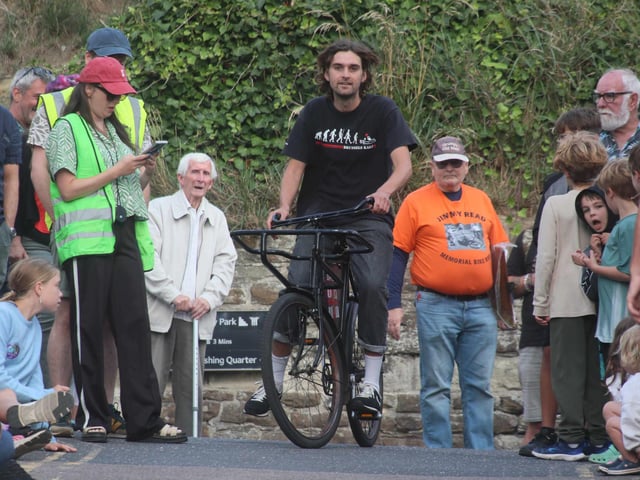 Hastings Old Town Carnival Week 2025: Bike Race. Photo by Roberts Photographic.