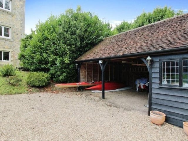 There is plenty of outdoor space