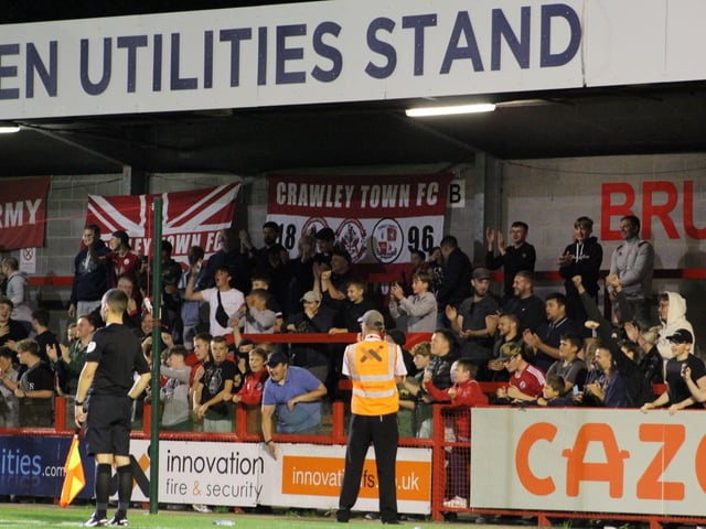 Crawley Town v Portsmouth in the EFL Trophy