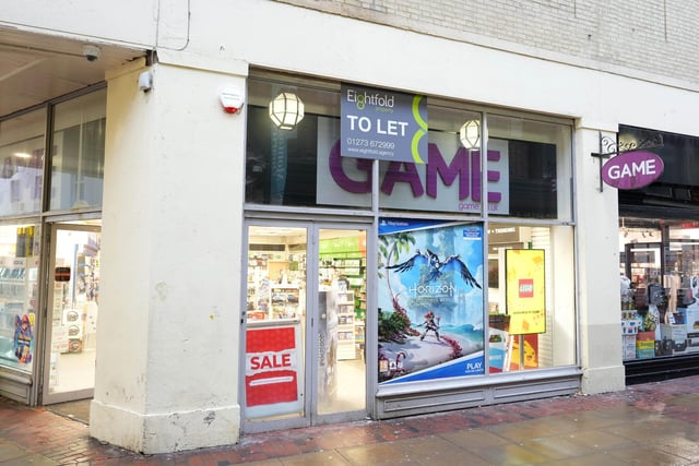 Game in Worthing closed in January, 2023