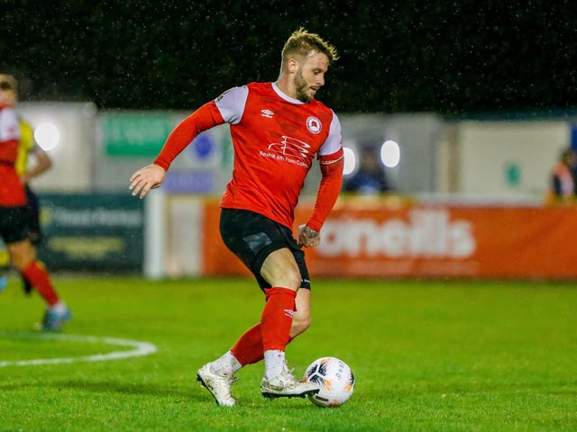 Action from Eastbourne Borough's draw at Farnborough