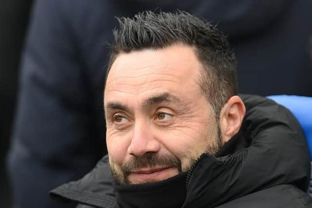 Brighton head coach Roberto De Zerbi took charge at Brighton last September after Graham Potter moved to Premier League rivals Chelsea