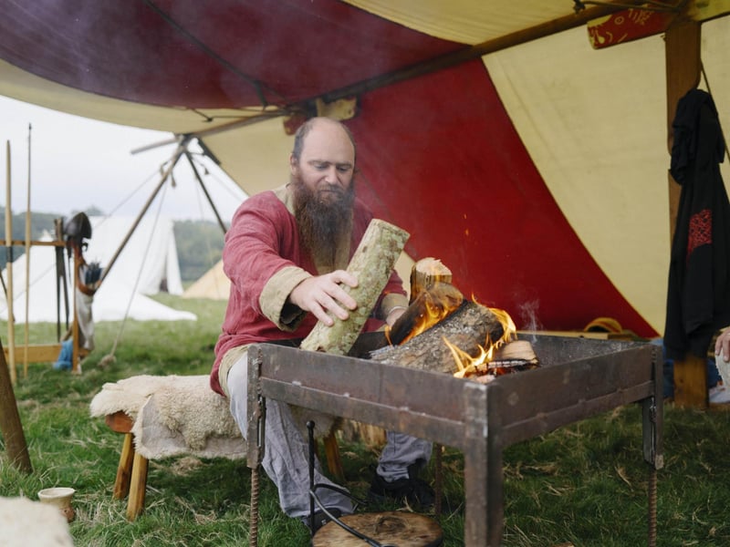 Battle of Hastings reenactment at Battle Abbey 2025. Pic supplied by Tom Arber/English Heritage.