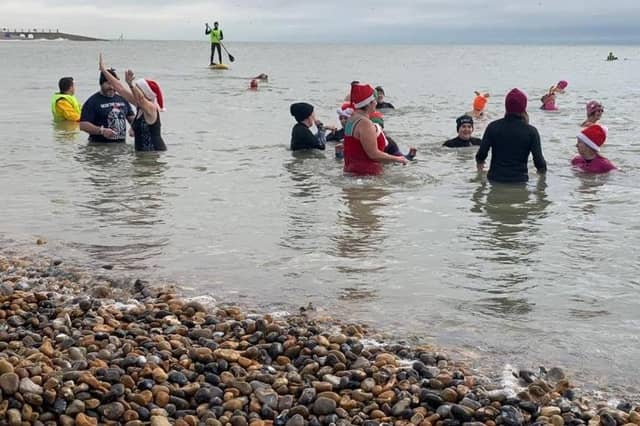 Hastings RNLI December Dip