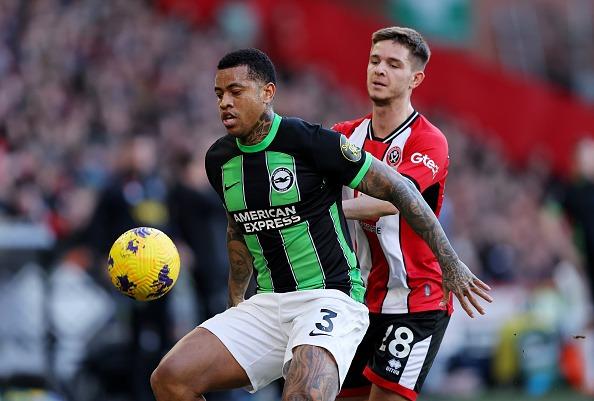 The Brazilian missed out at Tottenham and was fit for the bench at Sheffield United. Came on in the second half for Adam Webster and should be available for selection against Everton