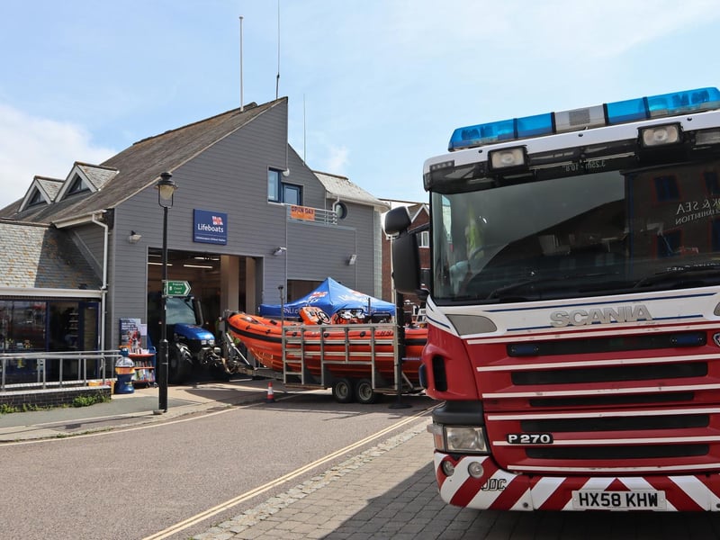 The RNLI open day took place on Sunday. Picture: RNLI