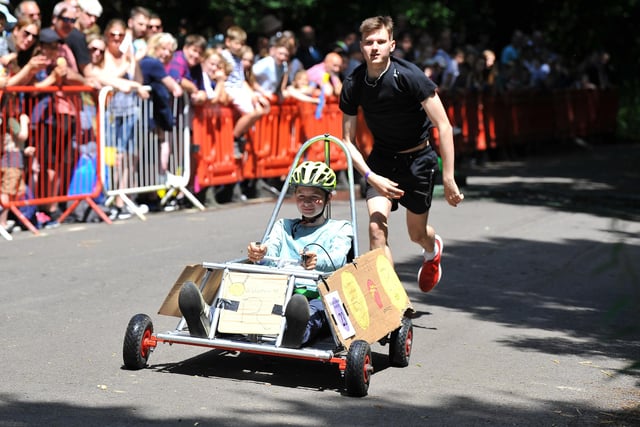 Shipley soapbox Jubilee event. Picture from Steve Robards