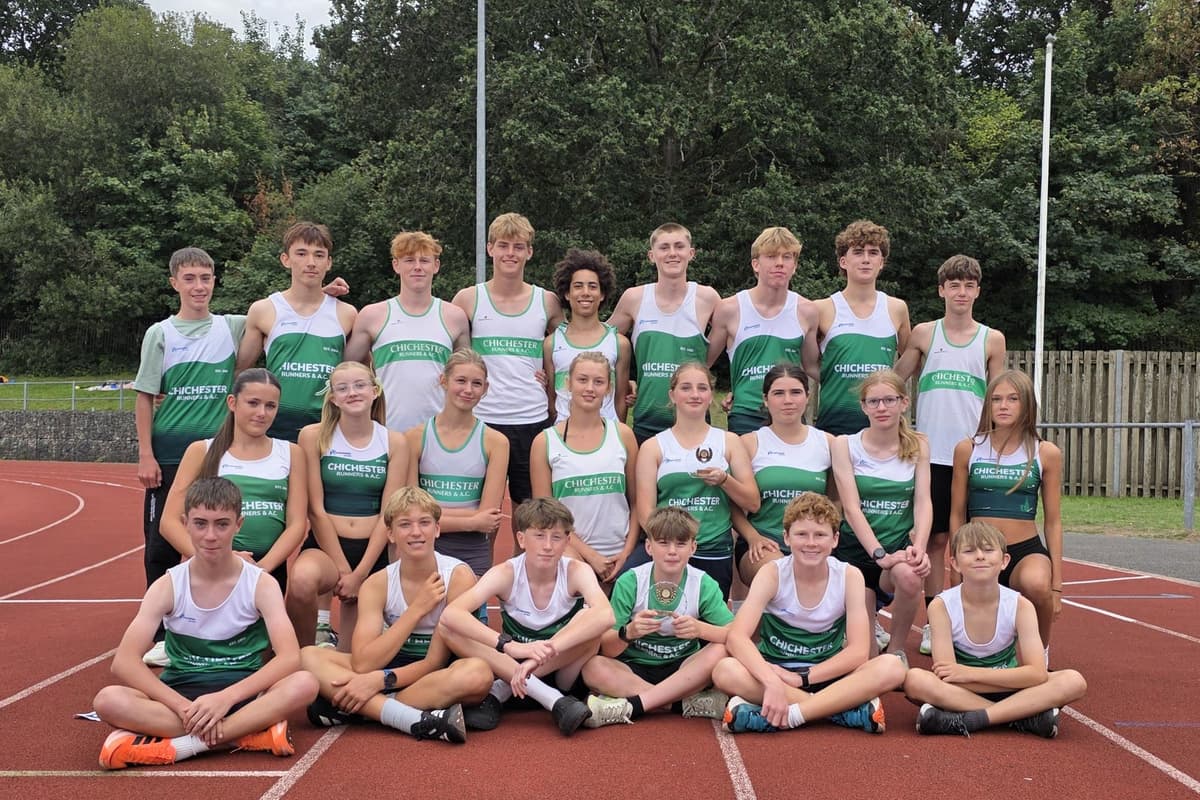 Chichester under-16s and under-14s finish track and field campaign with a ...