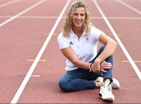Olympic gold medallist Sally Gunnell lives in Steyning. She won gold in the Barcelona Olympics 400m hurdles in 1992. Photo by Harriet Lander/Getty Images