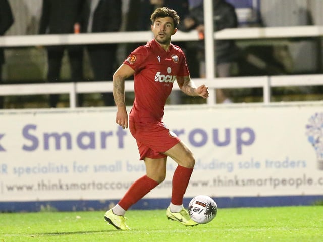 Action from Worthing's National League South win at Farnborough