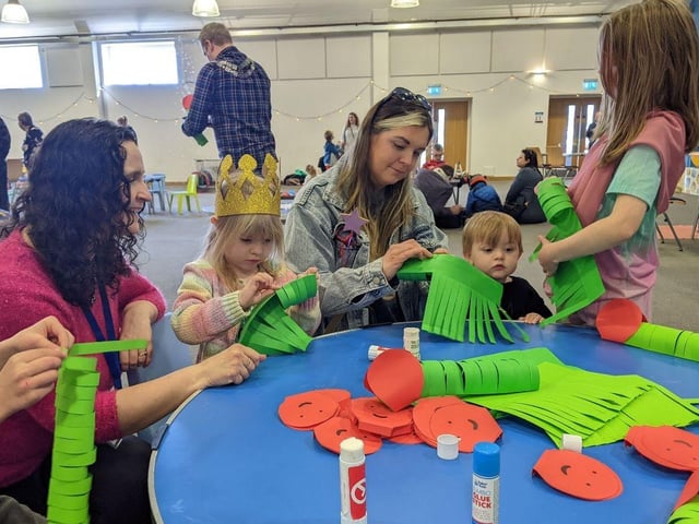 The Family Fun Sessions took place at The King’s Church, Burgess Hill, on Tuesday, April 4
