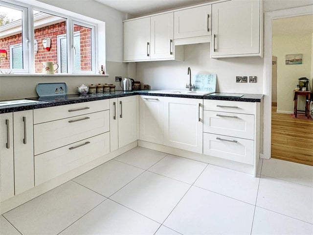 This five-bedroom detached house in a private road has come on the market with Glyn Jones priced at £650,000.