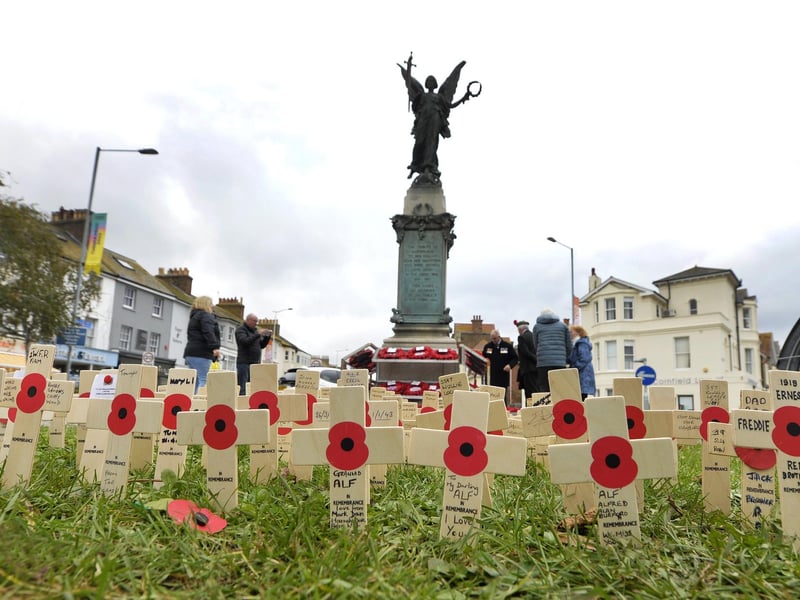 Eastbourne Remembrance Sunday Service (Photo by Jon Rigby)