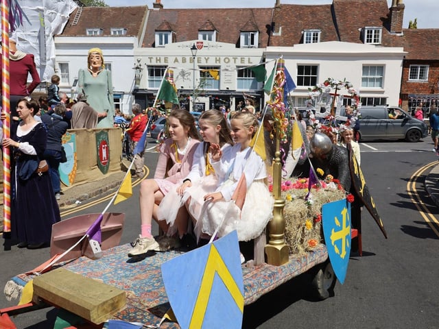 Battle Medieval Fayre 2025. Photo by Andrew Clifton.