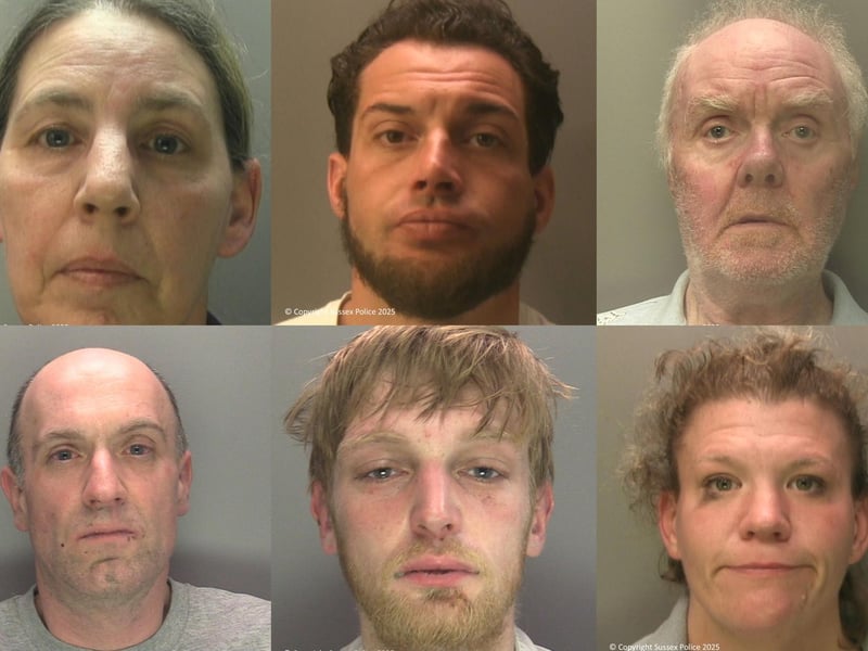Sussex’s judges, juries and magistrates were busy in August.