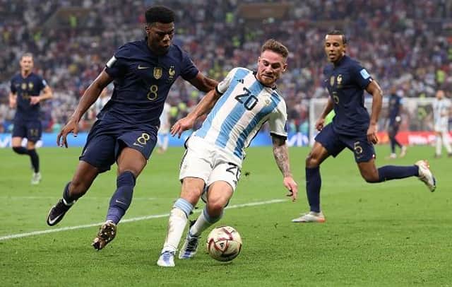 Brighton ace Alexis Mac Allister was last seen in action for Argentina during the World Cup final against France