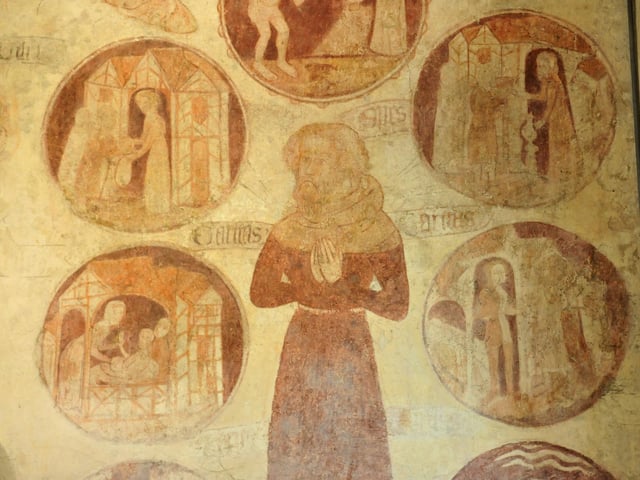 St George's Church in Trotton have placed permission for the restoration of 14th century paintings at the church. Pic S Robards SR2303071
