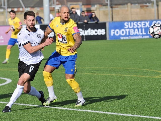 Lancing v Eastbourne United, SCFL premier