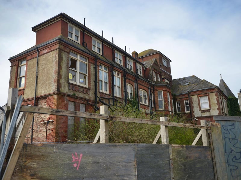 The old Eversfield Chest Hospital in West Hill Road, St Leonards.