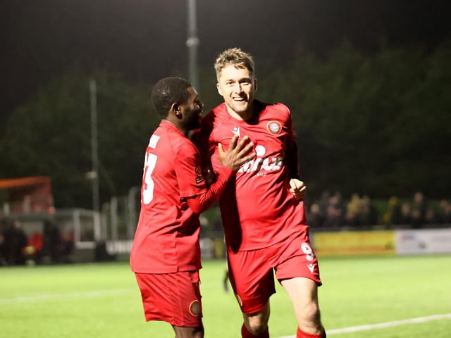 Worthing produced a brilliant display to beat Maidstone United 5-1 at Woodside Road. Photographer Mike Gunn was there to catch the action