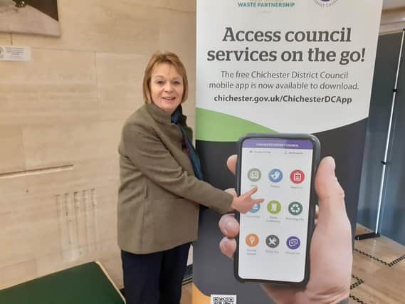 Finding out information about local council services has never been easier thanks to the launch of a new free smartphone app from Chichester District Council, in partnership with West Sussex County Council.
