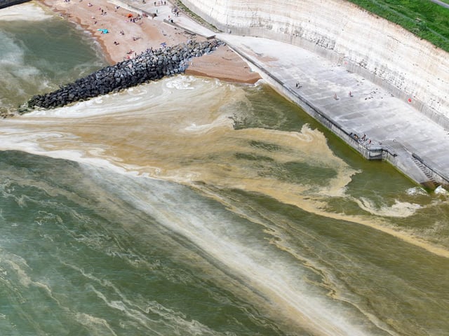 Possible Algal bloom in East Sussex