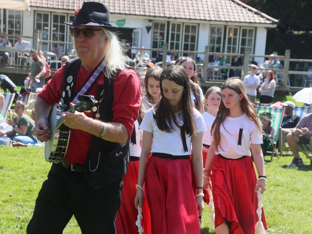 Crowning of the May Queen 2024 in Alexandra Park, Hastings, May 12. Photo by Roberts Photographic.