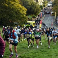 103 great photos from storm-hit Beachy Head Marathon