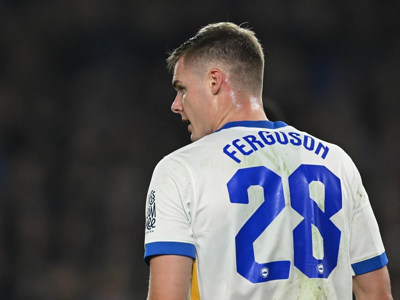 The Ireland international has made just one start this season with his only goal arriving in the 2-2 home draw against Wolves. Ferguson could still have a major role to play for Brighton this term, especially if regular striker Danny Welbeck, 33, needs breather or suffers an injury. Nottingham Forest, Leicester, Fulham, Juventus and West Ham are all said to be keen