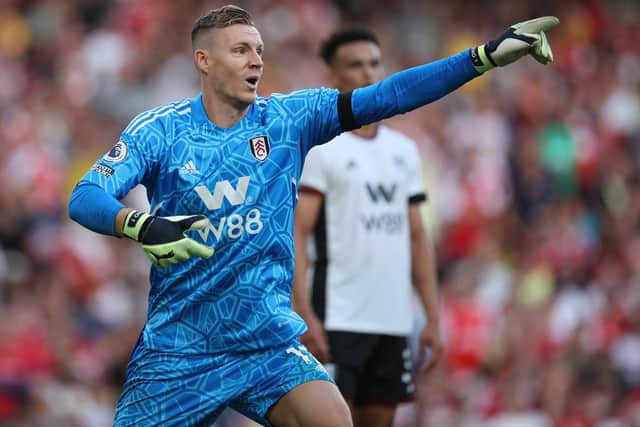 Bernd Leno said Fulham 'had everything under control' during their win over Brighton (Photo by Eddie Keogh/Getty Images)