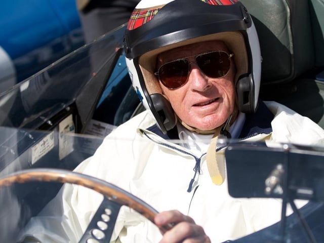 Racing in the event.