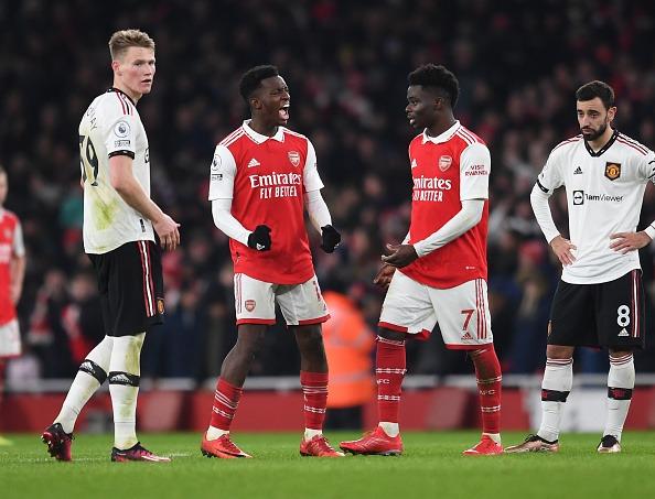 The Gunners top the table but are in minus numbers with VAR. Three for and four against. -1