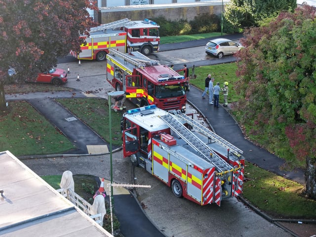 "Fortunately, there were no casualties and crews left the scene at 10am."