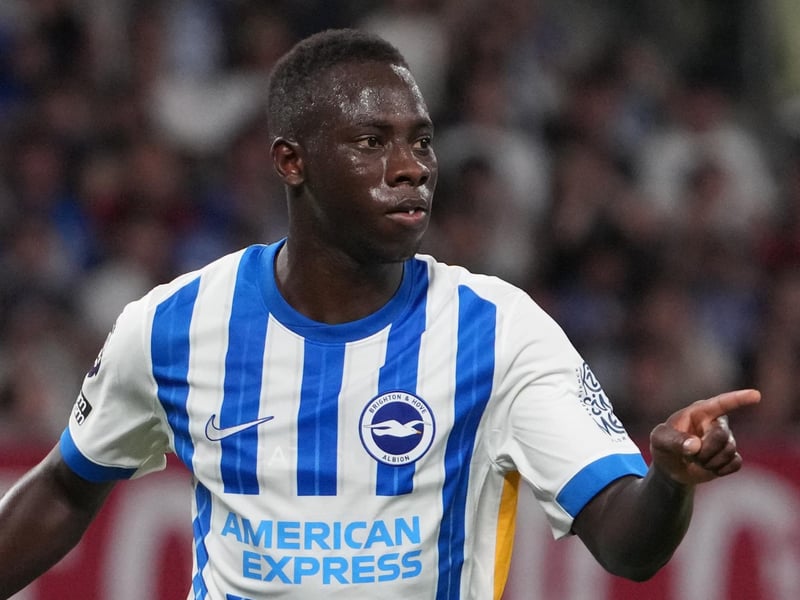 Yankuba Minteh of Brighton scored two goals from two games in Japan