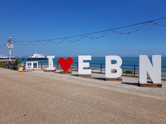 Eastbourne’s Giant Letters are one of many previous projects funded via partnership working.  The popular letters will be returning to the seafront for the 2023 season. 