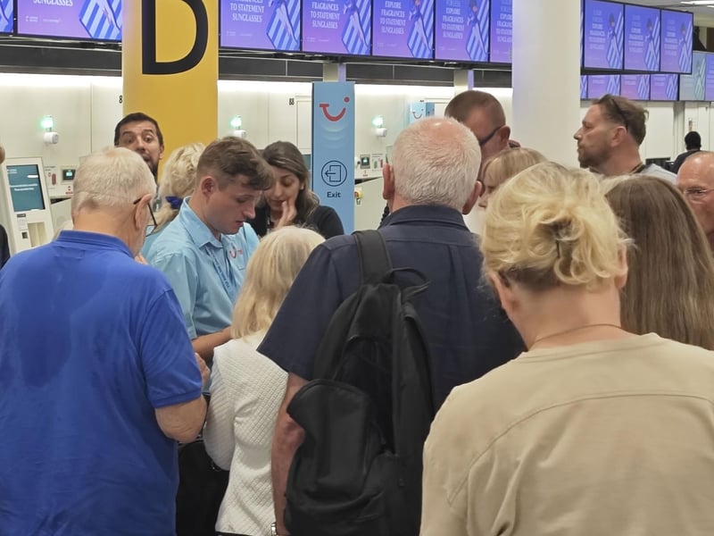 Passengers have described being left stranded, without luggage and facing hours-long delays after a technical issue with the UK's air traffic control system caused widespread disruption at Gatwick.