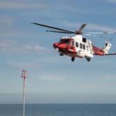 The coastguard saved a woman from drowning near Bognor Regis beach today. Photo SarahJayne Sussex Photography