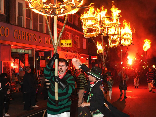 Burgess Hill Bonfire Night