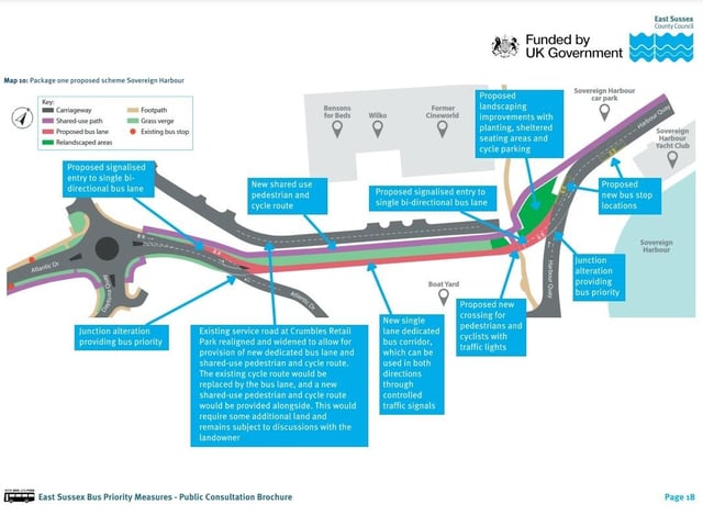 East Sussex Bus Service Improvement Plan (BSIP) - Bus Priorty Measures public consultation brochure