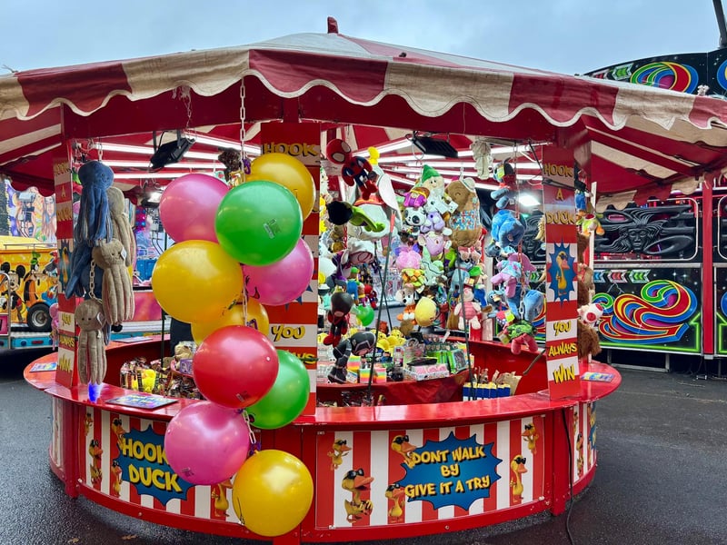Chichester’s annual Sloe Fair returned to Northgate car park on Tuesday (October 20), bringing a colourful collection of funfair rides to the city.