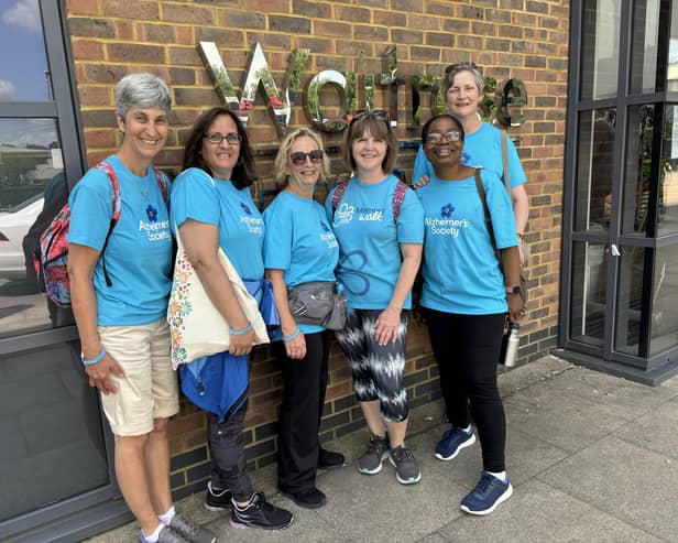 Staff from Compton House Nursing Home, Lindfield, went on a five-mile walk on Saturday, May 25, to raise funds for the Alzheimer's Society