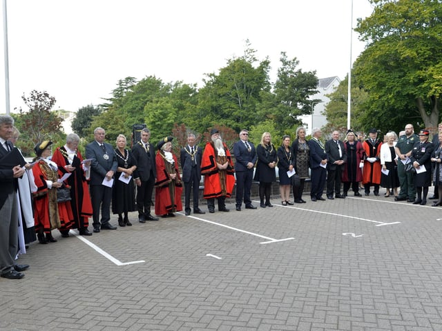 County Proclamation of the new King at County Hall, Lewes (Photo by Jon Rigby)