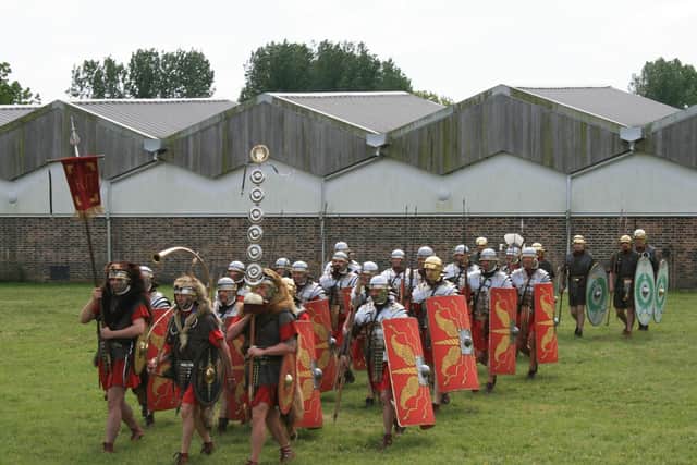 Romans return to Fishbourne Roman Palace for July 30 and 31st.