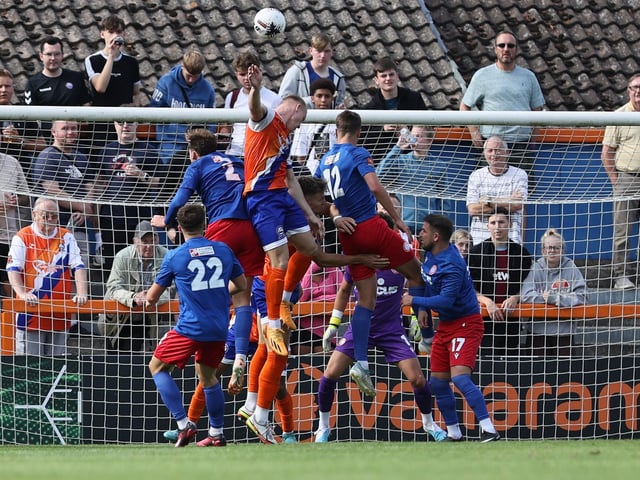 Action from Worthing's visit to Braintree in National League South