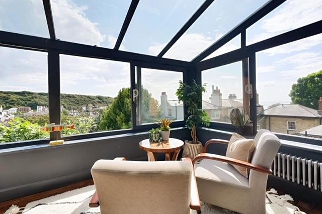 The property enjoys great views