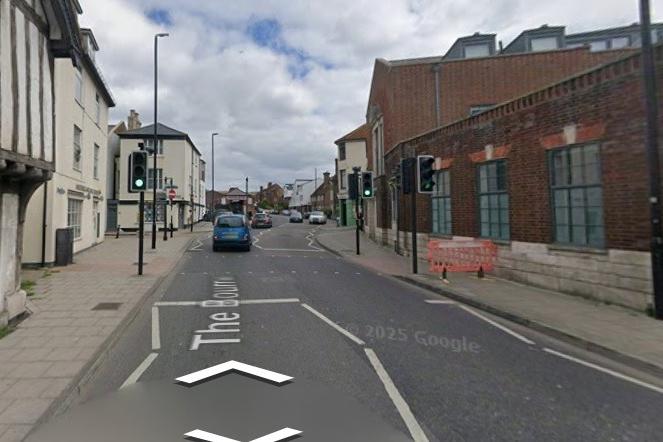 Four mobile phone offences were reported on this road in 2024/25