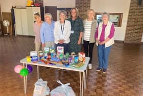 A new foodbank hub opened up near Chichester last Friday (September 1) to extend support to residents of the district’s villages. Photo: contributed