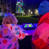 Let it Glow: Chichester's Magical Winter Illuminations on the Cathedral Green is a free interactive experience for everyone to enjoy
